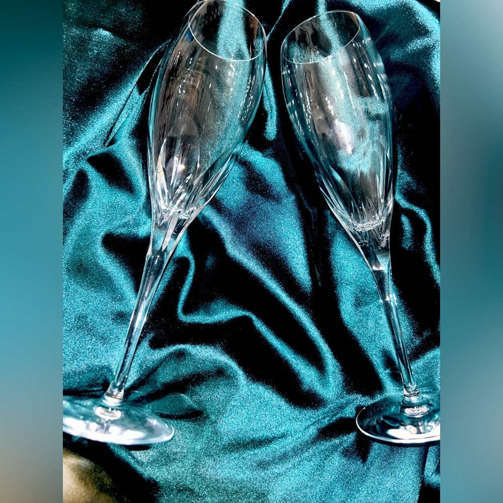 Cristofle champagne set of two
